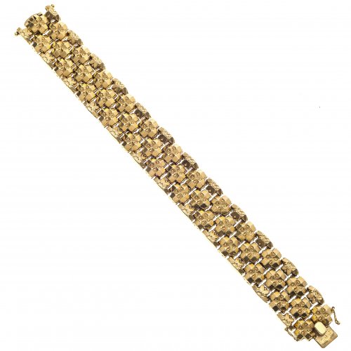 Armband. 18 K GG.