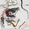 Rattenhuber-Prandoni, Gabi. Abstrakte Komposition. Aquarell/Tusche. 19,5 x 25,5 cm. Monogr., dat. 86.