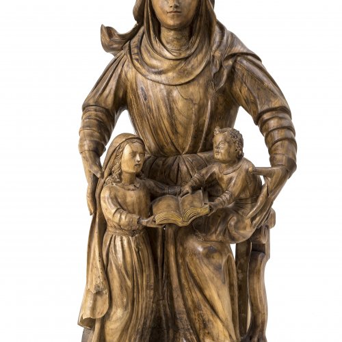 Anna selbdritt, Südfrankreich, H. 74 cm.