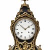 Pendule, Neuenburg, Holzgehäuse, Bronzemontierung