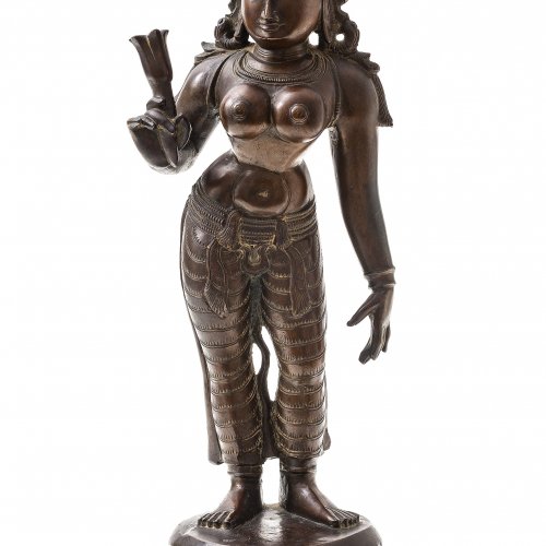 Gottheit der Fruchtbarkeit, Bronze