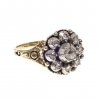 Ring mit Diamantbesatz, GG