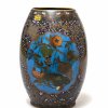 Vase, Email cloisonné, China, Blütenzweige