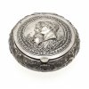 Dose mit Porträt der Familie Napoleons, Silber