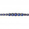 Armband mit Saphir und Diamantbesatz, GG