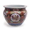 Cachepot. Japan, um 1900, Emailmalerei.
