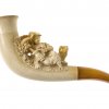 Meerschaumpfeife, mit Etui.