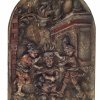 Relief, Deutsch, um 1700. Dornenkrönung. Holz