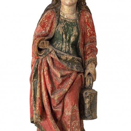 Hl. Verena von Zurzach. Schweiz, um 1500
