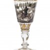 Kelchglas mit Jagdszene