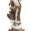 Merkur. Gröden, 19. Jh. Holz, übergangene Fassung. H. 31 cm.
