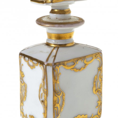 Parfumflakon, Porzellan, KPM.