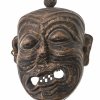 Maske, Holz, bemalt, Tibet.