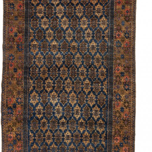 Belutsch, Afghanistan, um 1900. Rep., Gebrauchsspuren. 203 x 109 cm.