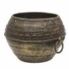 Bronzegefäß. Ashanti/Afrika. H. 10 cm. ø14 cm.