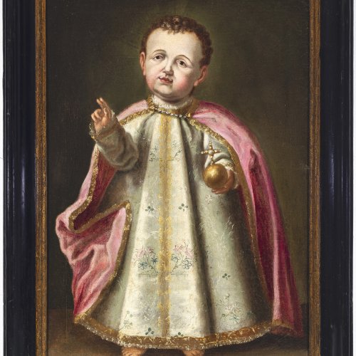 Bambino Gesù, Öl/Lw., 69 x 48 cm.