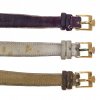 Drei Rolex-Lederarmbänder, dazu Rolex-Etui.