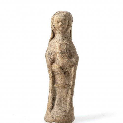 Votivfigur, Ton, hl. Walburga.