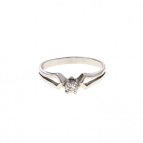 Ring, WG, Brillantbesatz.