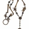 Amulettkette für den Stall (sog. Stall-Bet´n), Abschluss-Medaillonanhänger.