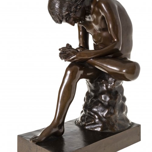 Dornauszieher. Bronze. H. 31,5 cm.