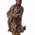 Geisha-Standfigur, Holz, Lackmalerei, Japan,  H. 46 cm.