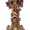Maria Immaculata. Mainz, 18. Jh. Holz, übergangene Farbfassung. H. 46,5 cm.