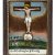 Hinterglasbild, Christus am Kreuz, Seehausen, 19. Jh. 30 x 22 cm.